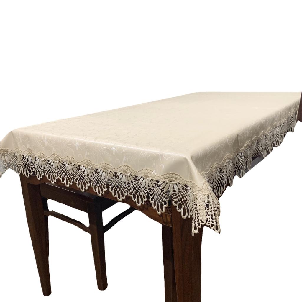 European Lace Tablecloth Ins Wind Waterproof And Oil-Proof Leave-In Leather Household Table Mat Table Cloth