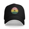 Unisexs Womens Ghanaians Flag Ghana Soccer  Outdoor Hat  Adjustable Cap Casual Baseball Cap Snapback Hats