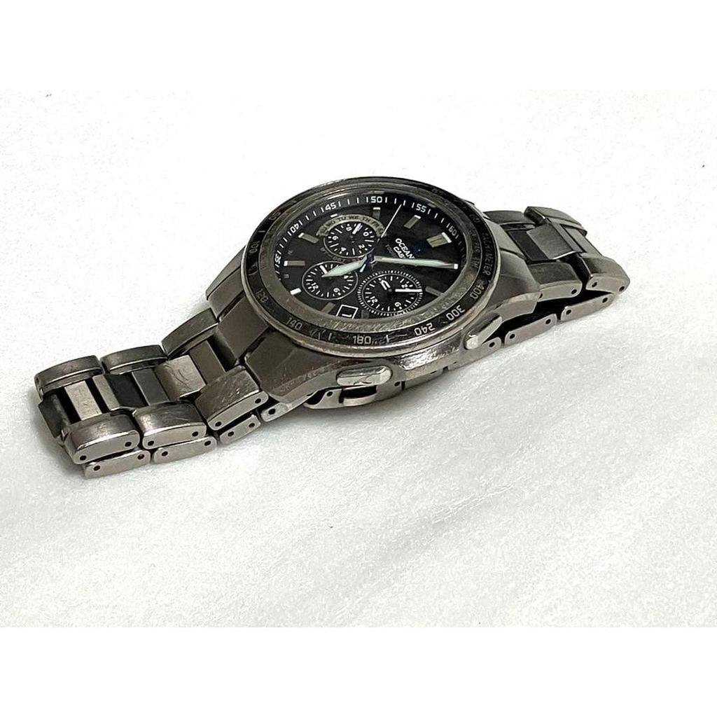 Used Operating Casio Oceanus Manta OCW-S1200 Radio-controlled Solar Watch