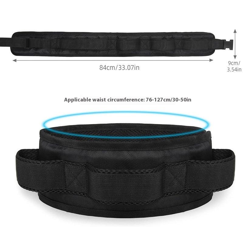 Pás na přenášení pro seniory Oxford Pásy na chůzi Rychloupínací přenosový pás Nastavitelný Pohodlný zvedací pás s madly Pás na přenášení