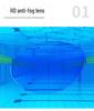 Silikonowe Dziecięce Gogle Pływackie Wysokiej Rozdzielczości Anti-Fog Wodoodporne