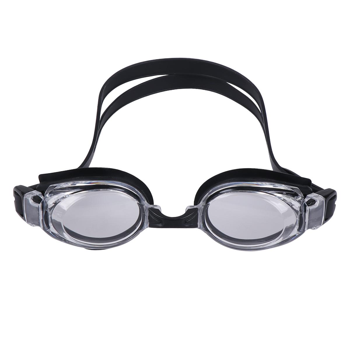 

Водонепроницаемые очки для плавания линзы с защитой от запотевания силиконовая оправа регулируемый ремешок удобная носовая клипса для детей и взрослых