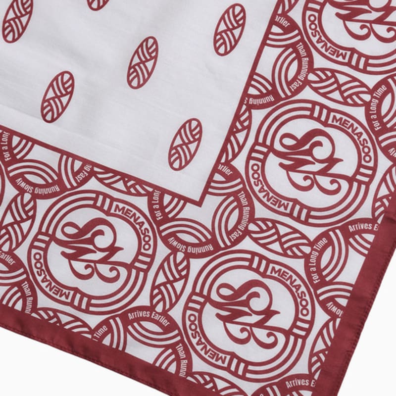 MENASOO MNS Bandana Scarf Kerchief_Ivory