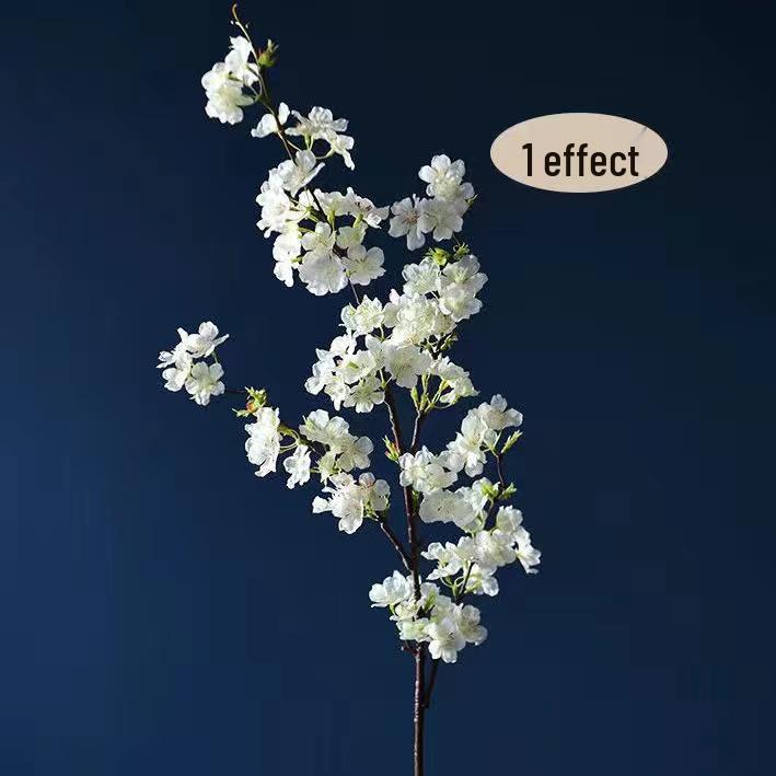 

Silk Cherry Blossom Branch: Faux Floral Decor for Weddings & Living Rooms белый