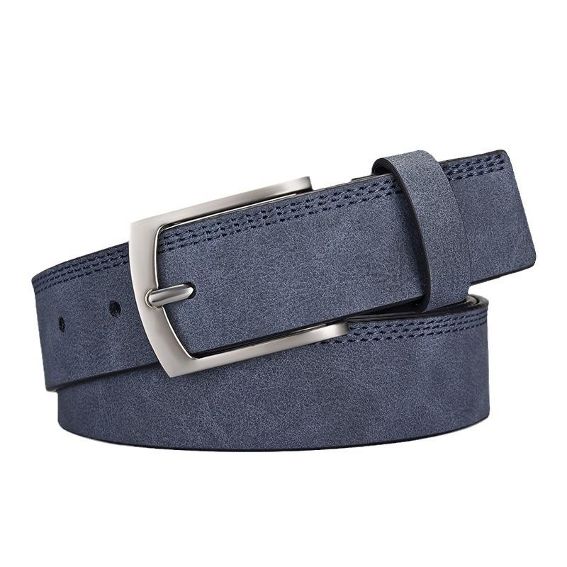 Men'S Belt Pu Pin Buckle Belt Casual Belt Men'S Belt