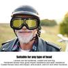 Retro Motorcycle Glasses Outdoor Ski Windproof Glasses Motorbike Riding Eyeglasses