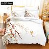 Elegant Flowers Bedding Set Duvet Cover Set 3d Bedding Digital Printing Queen Size Bedding Set Fashion Design
