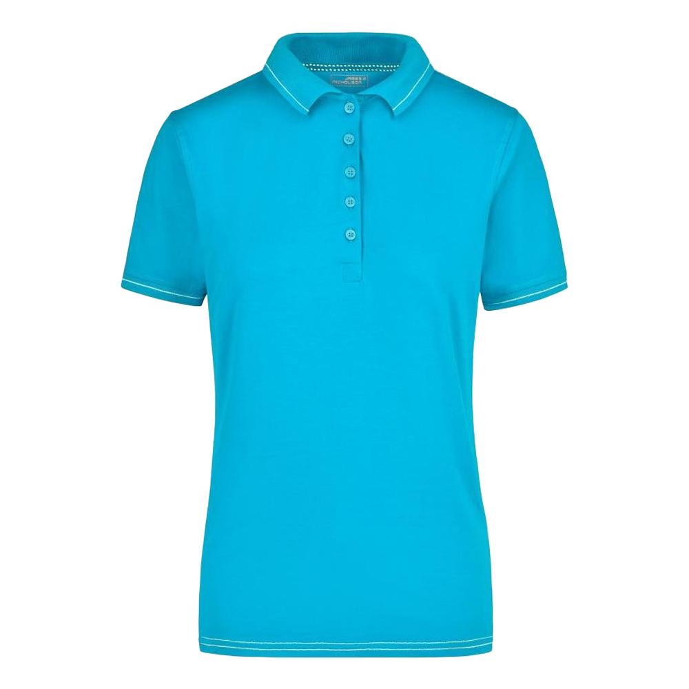 James and Nicholson Womens/Ladies Elasticated Polo Shirt