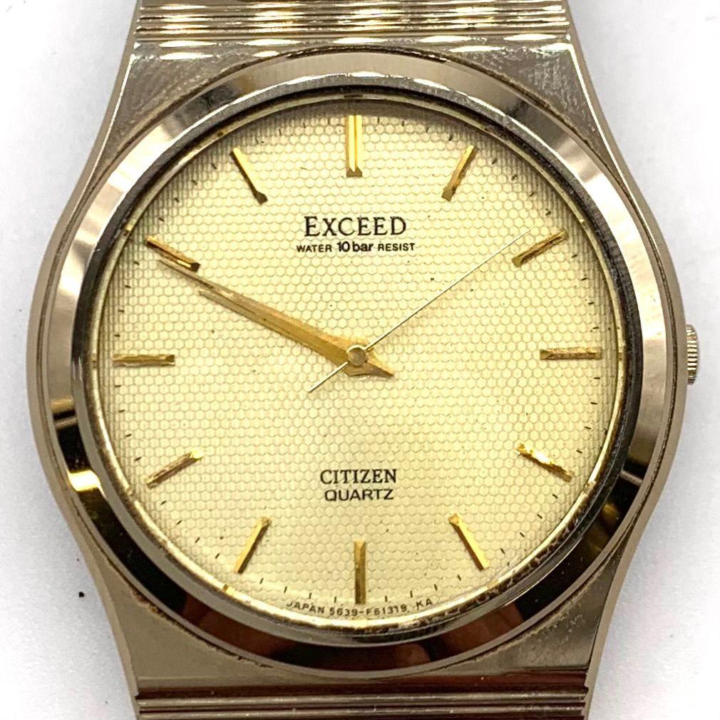 Used TA136 [Reason for Discount] CITIZEN EXCEED Gold Watch