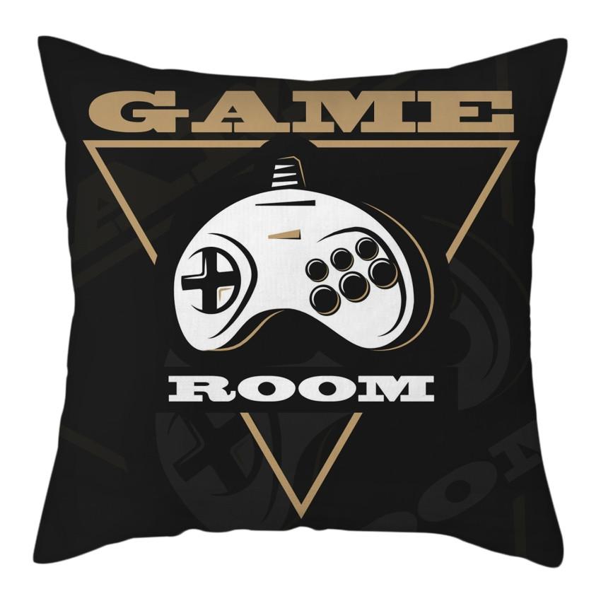 RZN gra peryferyjny Gamepad kluczowa poszewka na poduszkę poduszki dekoracyjne do salonu sypialnia Sofa poszewka na poduszkę na krzesło 45x45