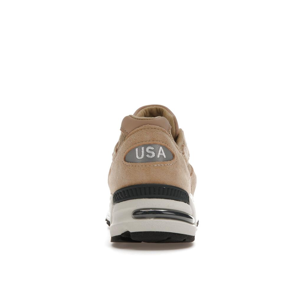 Kith x New Balance 990v2 Made in USA Tan Unisex Sneakers Tannin M990KS2