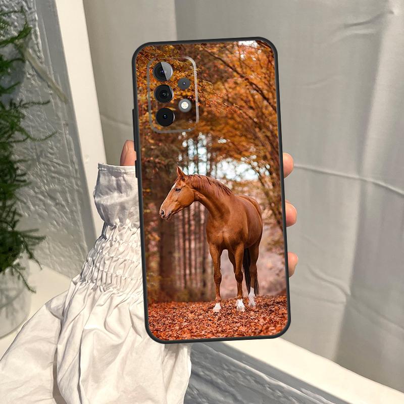 

Animal Steed Horse Case For Samsung Galaxy A35 A55 A15 A34 A54 A14 A56 A52 A53 A16 A26 A36 A32 A12 A33 A13 A17 Samsung A13 4G