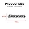 3D Volvo Logo Car Styling Sticker Emblem Decal Randomly Sticker For Volvo T6 V90 V60 V40 XC90 S60 C30 XC60 V50 V70 S90 XC40 S80