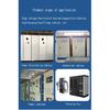 MS324 Industrial Cabinet Door Handle Lock Zinc Alloy Chassis Cabinet Door Lock Distribution Box Switch Cabinet Door Lock