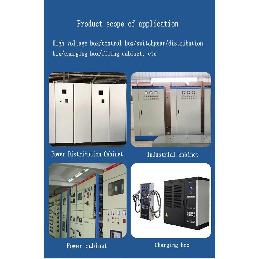 MS324 Industrial Cabinet Door Handle Lock Zinc Alloy Chassis Cabinet Door Lock Distribution Box Switch Cabinet Door Lock