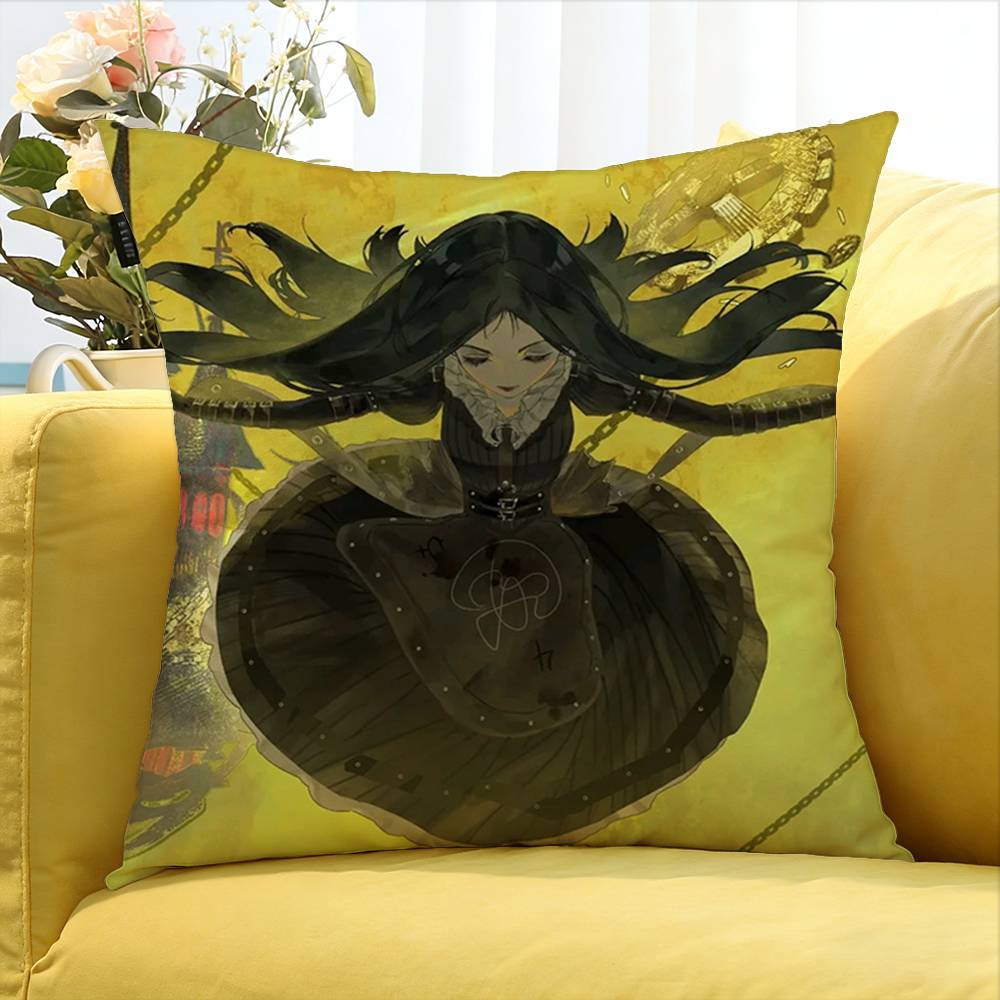 Game Alice M-Madnes-S Returns World Various Sizes Square Pillow Case For Car Home Bedchamber Decor