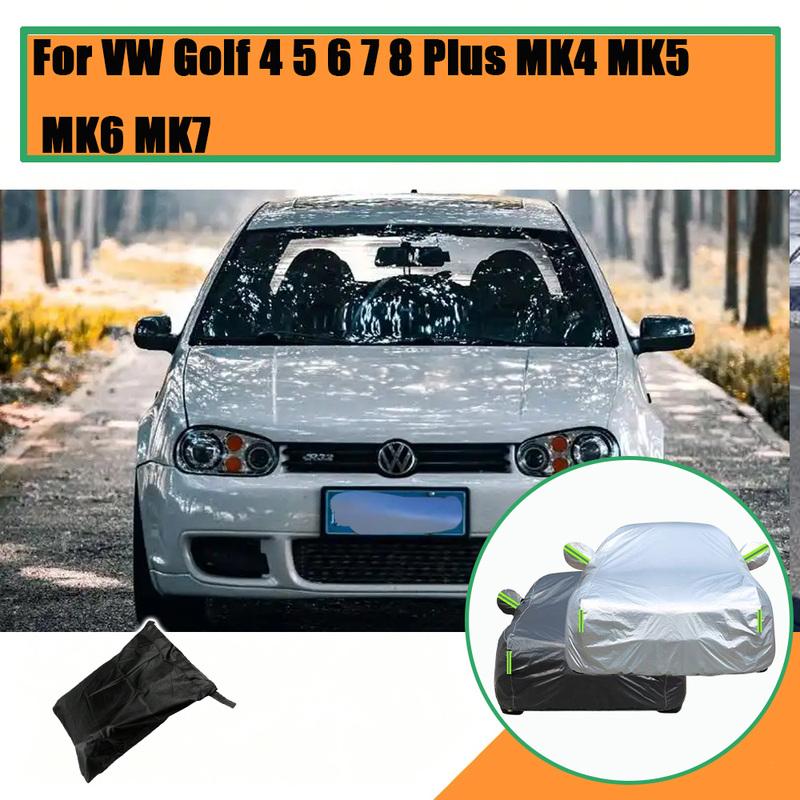 Outdoor Protection Full Car Cover Snow Cover Sunshade Waterproof Dustproof Exterior For VW Golf 4 5 6 7 8 Plus MK4 MK5 MK6 MK7