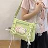 Japanese Hot-selling Ita Bag Transparent Lightweight Crossbody Bags New Sweet Cute Tote Bag Fashionable Personalized Square Bags
