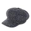 Ear Protection Plaid Octagonal Hat Thick Artist Hat Vintage British Berets  Winter