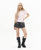 Setup Exe Lace Cross T-Shirt / Pink