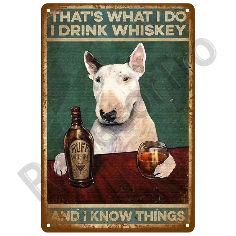 Beer Vintage Metal Whiskey Tin Sign Posters Plate Home Wall Decor For Pub Bars Cafe Clubs Retro Plaque Painting Man Cave 26T0104 26T0104