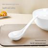 Sky Top Pure White Ceramic & Bone China Spoons
