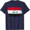 Vintage Iraq Flag For Iraqi Gift Unisex T-Shirt