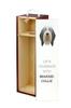 Bearded Collie, Highland Collie - Geometric Box With Photo And Inscription For Wine Brand Art-Dog