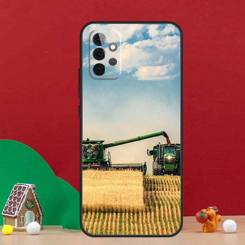 Farm Tractor Case For Samsung Galaxy A54 A06 A16 A26 A36 A56 A53 A32 A52 A33 A13 A55 A35 A15 A14 A34 A17