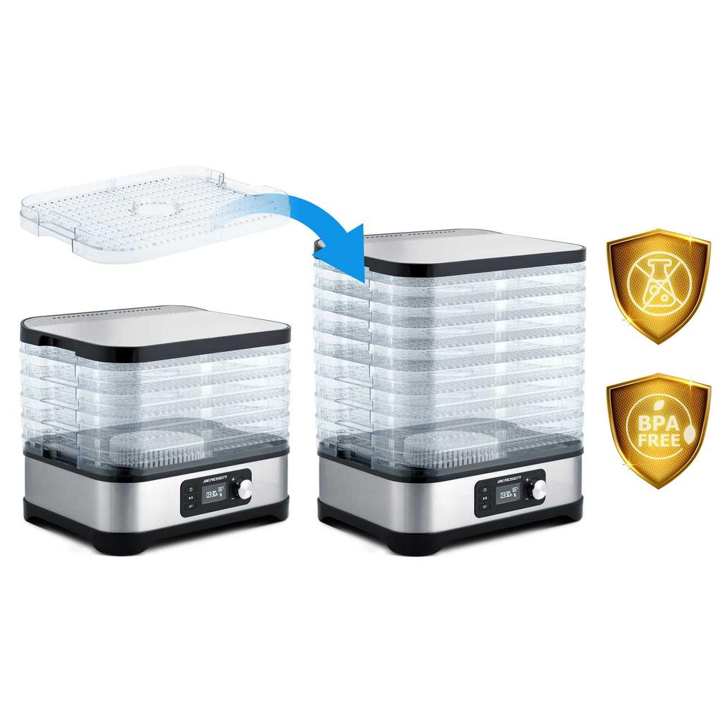 Berdsen Bd-690 Silver Food Dehydrator