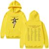 Alejandro Sanz Y AHORA QUE? World Tour Hoodies Fashion Oversized Casual Clothing Long Sleeve Women Men Trendy Loose Sweatshirts