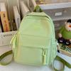 Kindergarten Elementary School Girl Children's Spring Outing Small Backpack Solid Color Cute Backpack