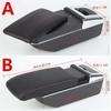 For Mitsubishi Space Star Armrest Box For Dodge Mitsubishi Attrage Mirage Car Armrest Storage Box with USB Car Accessories