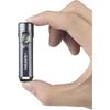 ThruNite Ti Keychain Light 650 Lumens USB-C Rechargeable 60.8mm 26.5g Compact Pocket Light with Magnetic Tail Cap Gray