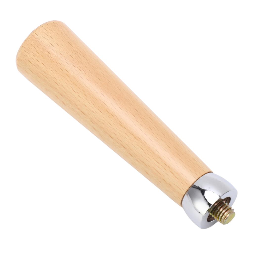 M10 Kaffee Siebträgergriff Holz Kaffee Filtergriff Flacher Boden Kaffeemaschine Ersatz