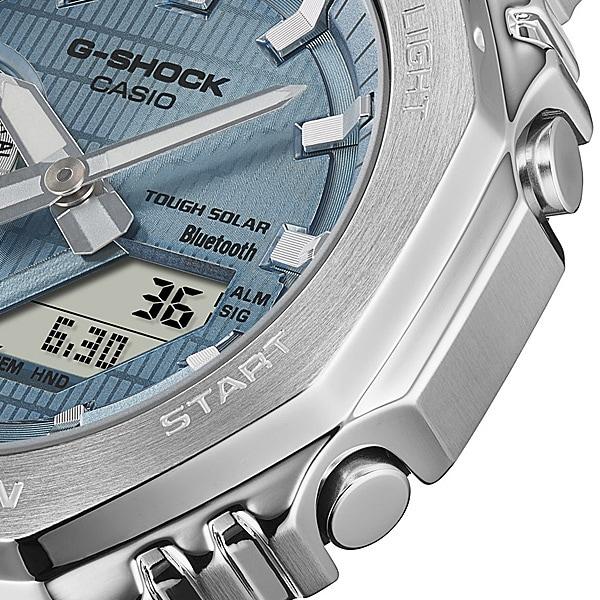 Casio G-SHOCK for menn GBM-2100A-1A2JF [G-SHOCK metallbelagt modell] rundklokke digital analog