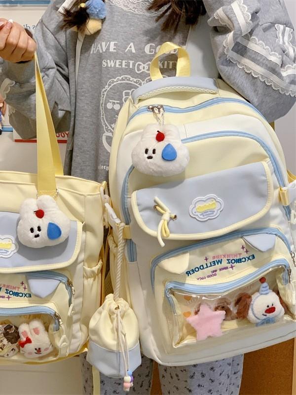 College Style Youth Backpack With Padded Laptop Sleeve And Water Resistant Material