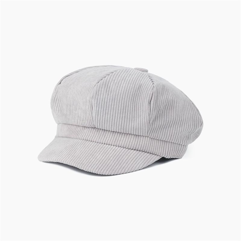 Newsboy Brand Latest Fresh Corduroy Neutral Gender Women  Men For Hat Vintage Coffee Caps British Painters Hats Spring And Autumn Berets Hip Hop