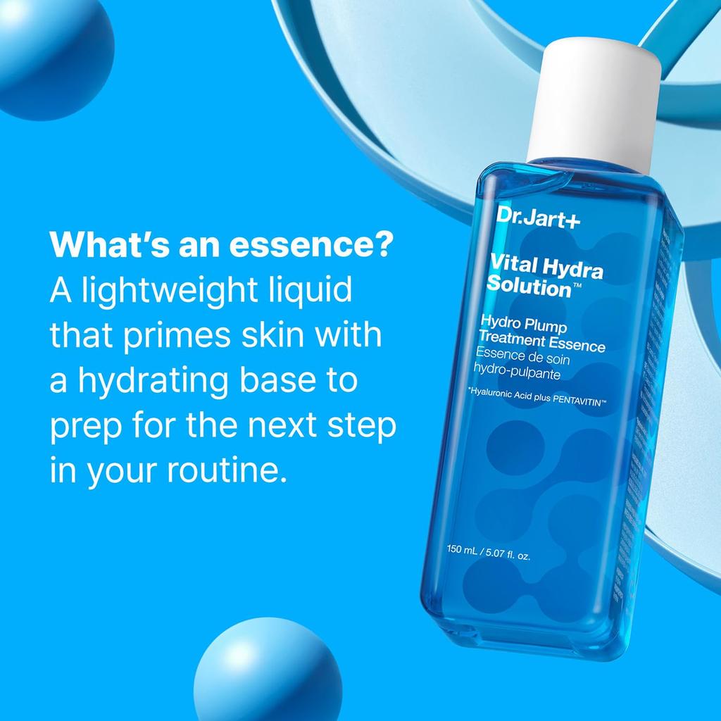 Dr.Jart+ Vital Hydra Solution Hydro Plump Water Cream – Deep Hydration with Hyaluronic Acid & Pentavitin, Korean