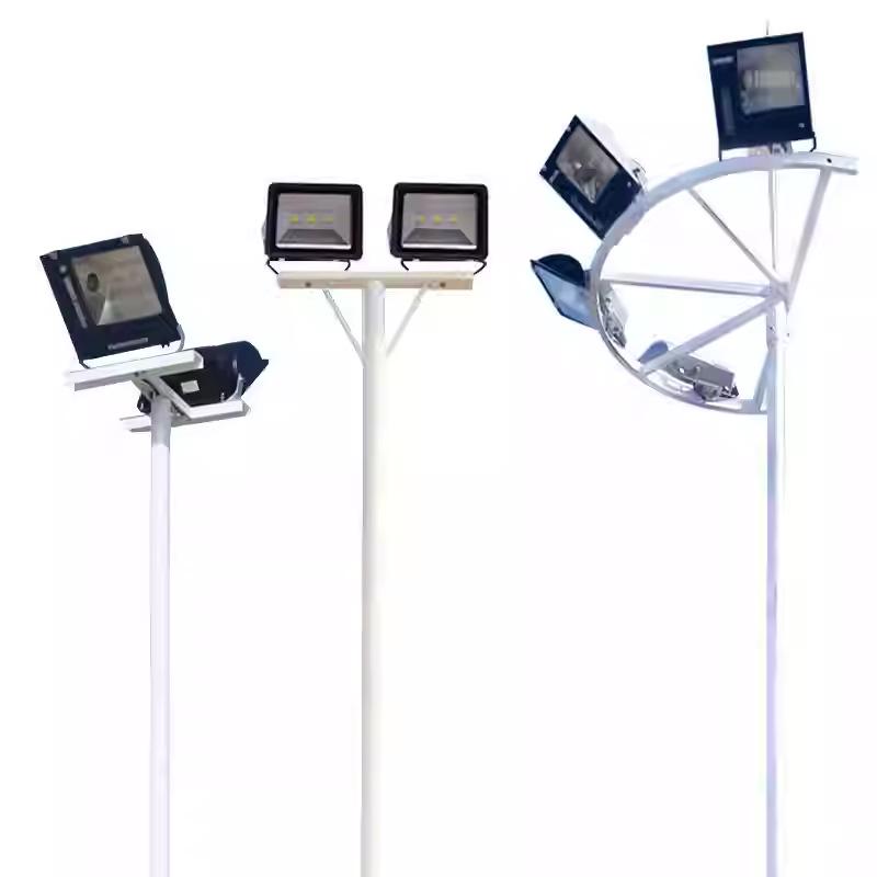 Outdoor Stadium Mid-High Pole Floodlights - 8m, 12m, 15m