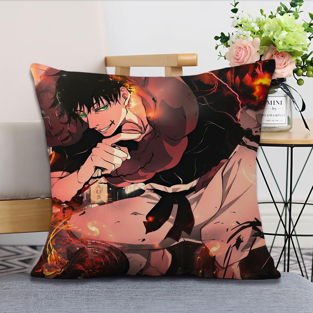 Toji Anime Jujutsu Kaisen F-Fushiguro  Pillow Case Fan Style Square Home Decor Cushion Cover Design Printed