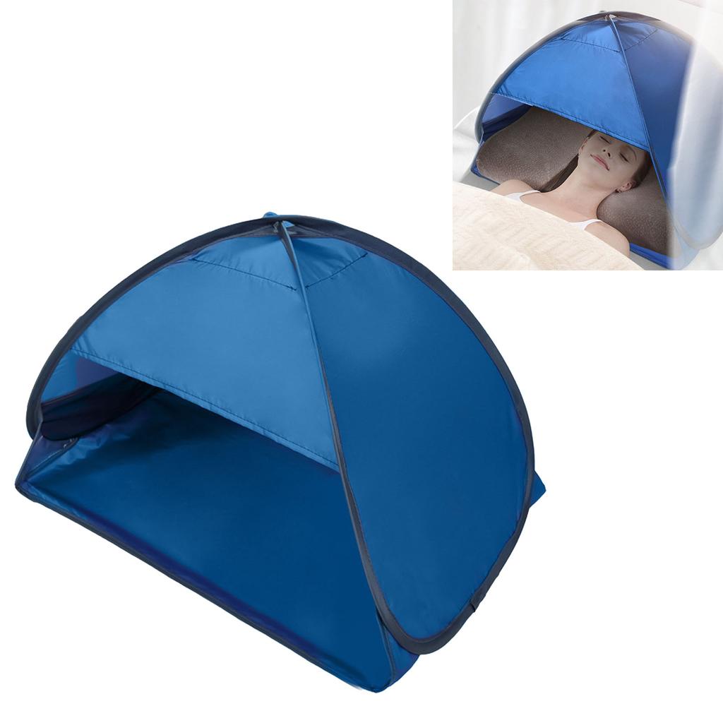 Mini Zelt Strand Sonnenschutz Indoor Outdoor Klein Pop-Up Zelt Sonnensegel für Kopf Gesicht L Größe 0,25 kg