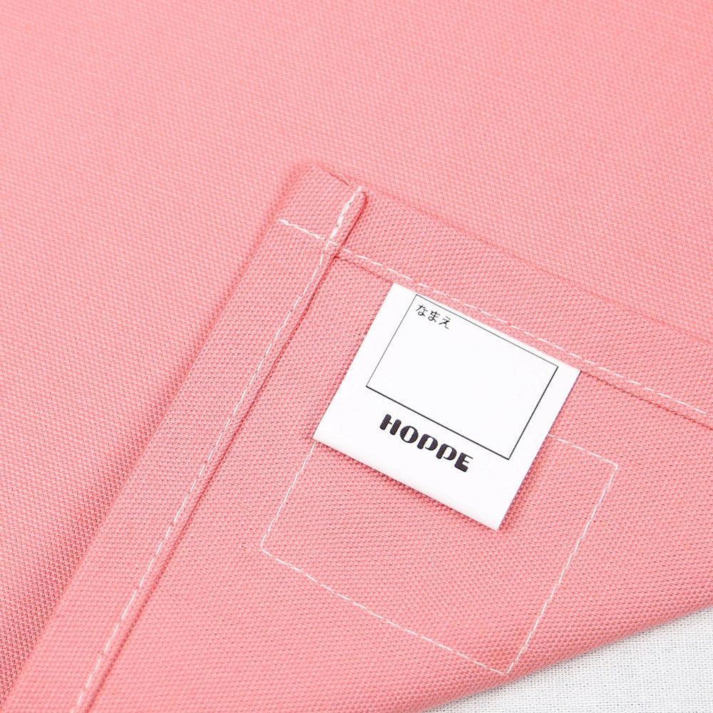 Salmon Pink Lunch Cloths (Set of 2) - Napkins and Lunch Mats for Lunchboxes, School Lunches, and Elementary School Students - Made In Japan by HOPPE