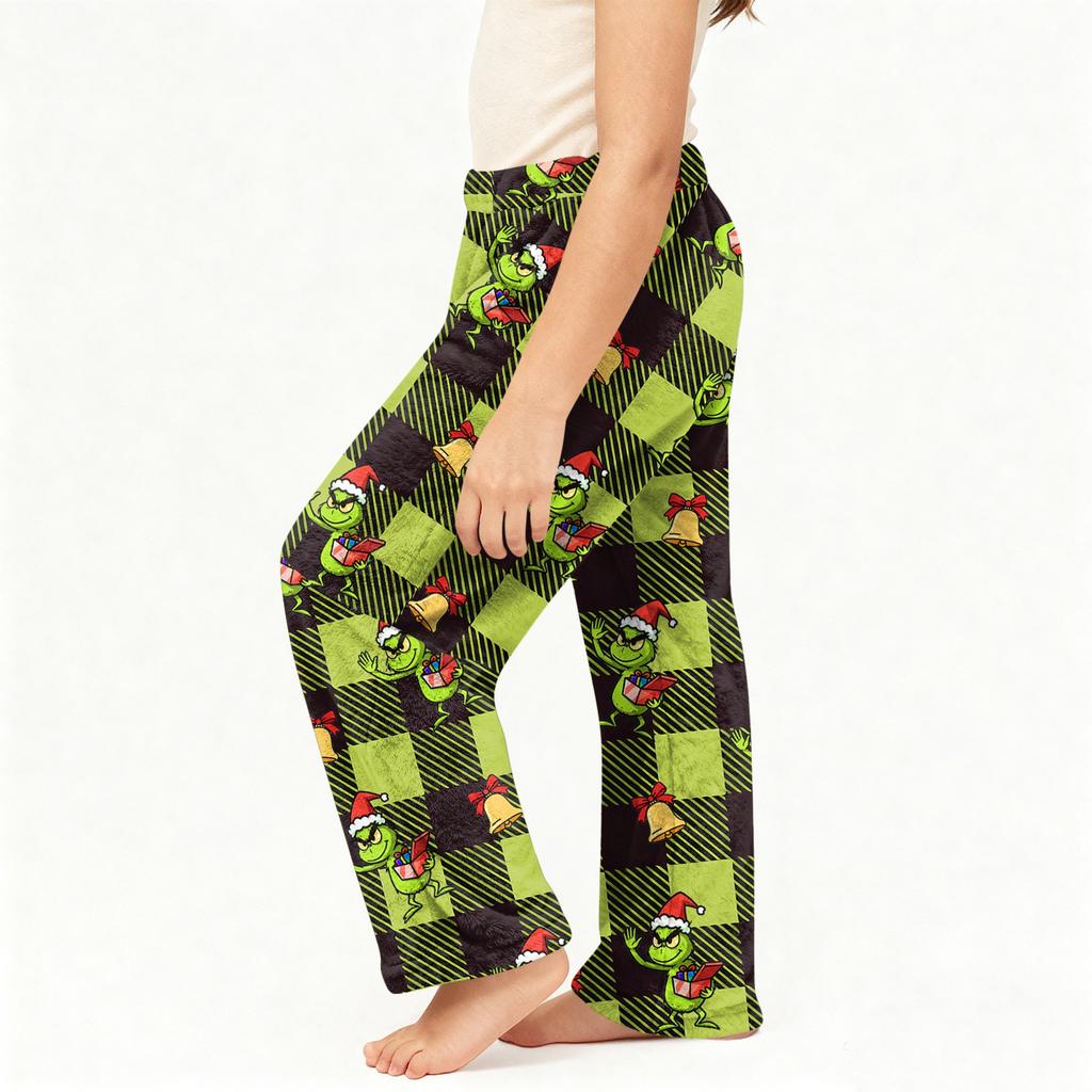 Children's Pyjamas Bottoms Printed Soft Comfortable Pyjama Children's Winter Pants