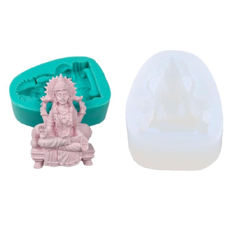 Avalokitesvara Buddha Crafts Mold Resin Epoxy Silicone Mold Jewelry Casting