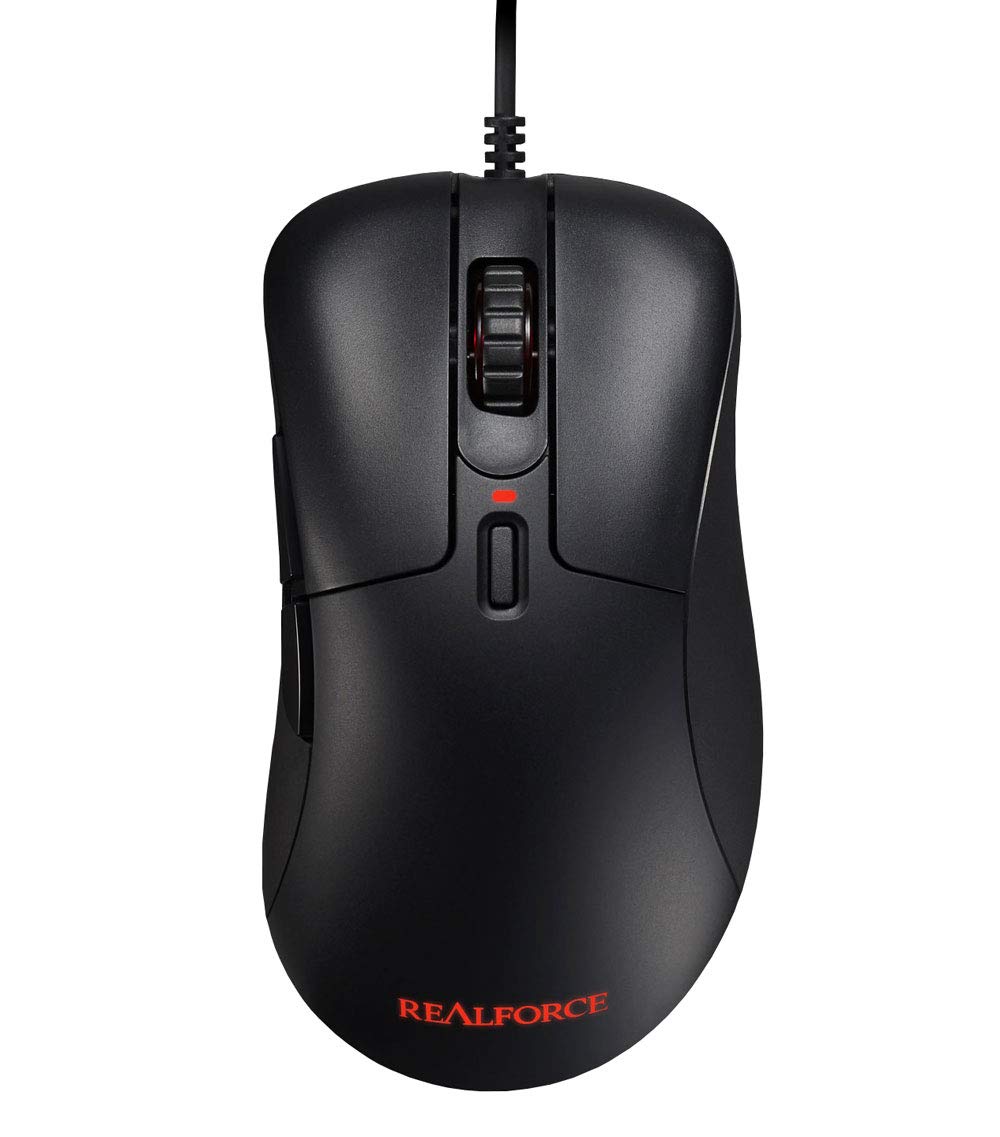 

Topre REALFORCE MOUSE Gaming Mouse with Capacitive Contactless Black 6-Button Switches, (RFM01U11) чорний
