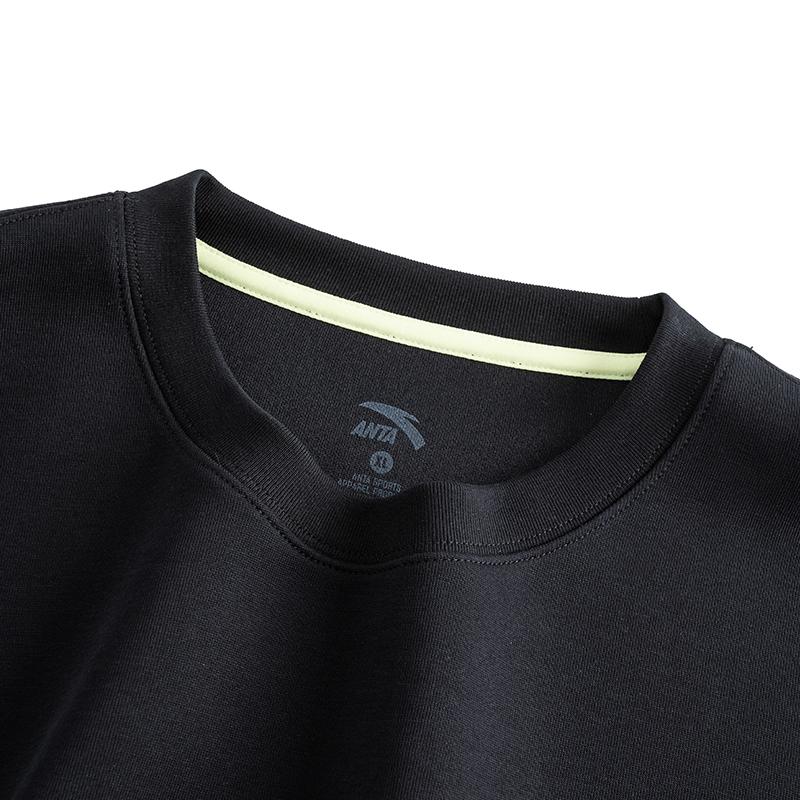 Anta Trendy Printed Round Neck Pullover Basketball Sports Hoodie Unisex Hoodies 972531703-3