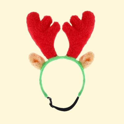 Santa Puppy Rudolph Headband