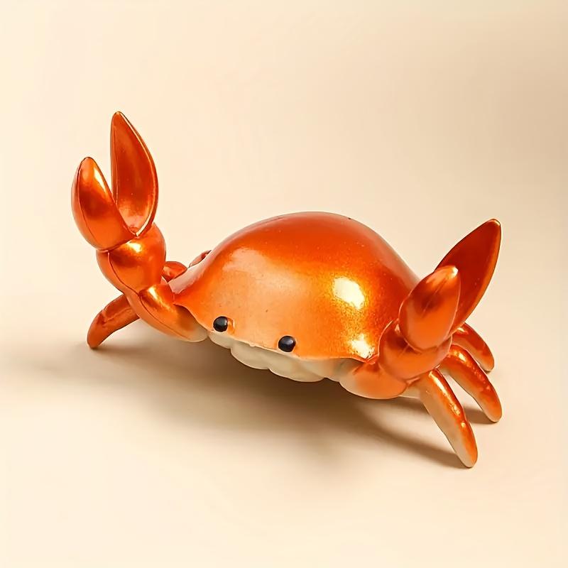 

3-in-1 Crab Design Desk Organizer, Multi-Functional Phone Stand, Pen Holder & Glasses Rest жёлтый