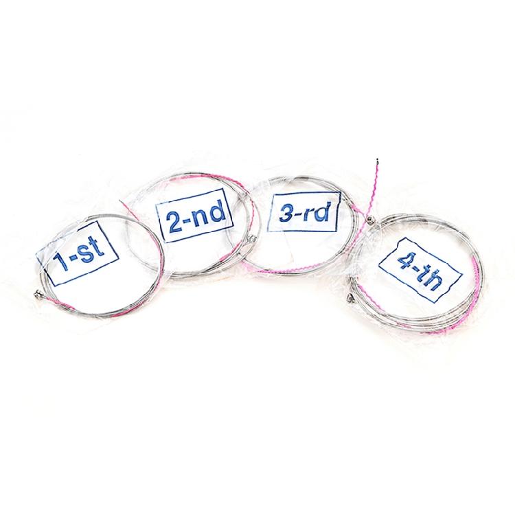 4-string Guitar Strings Stainless Steel Bass Strings for Beginners Performers